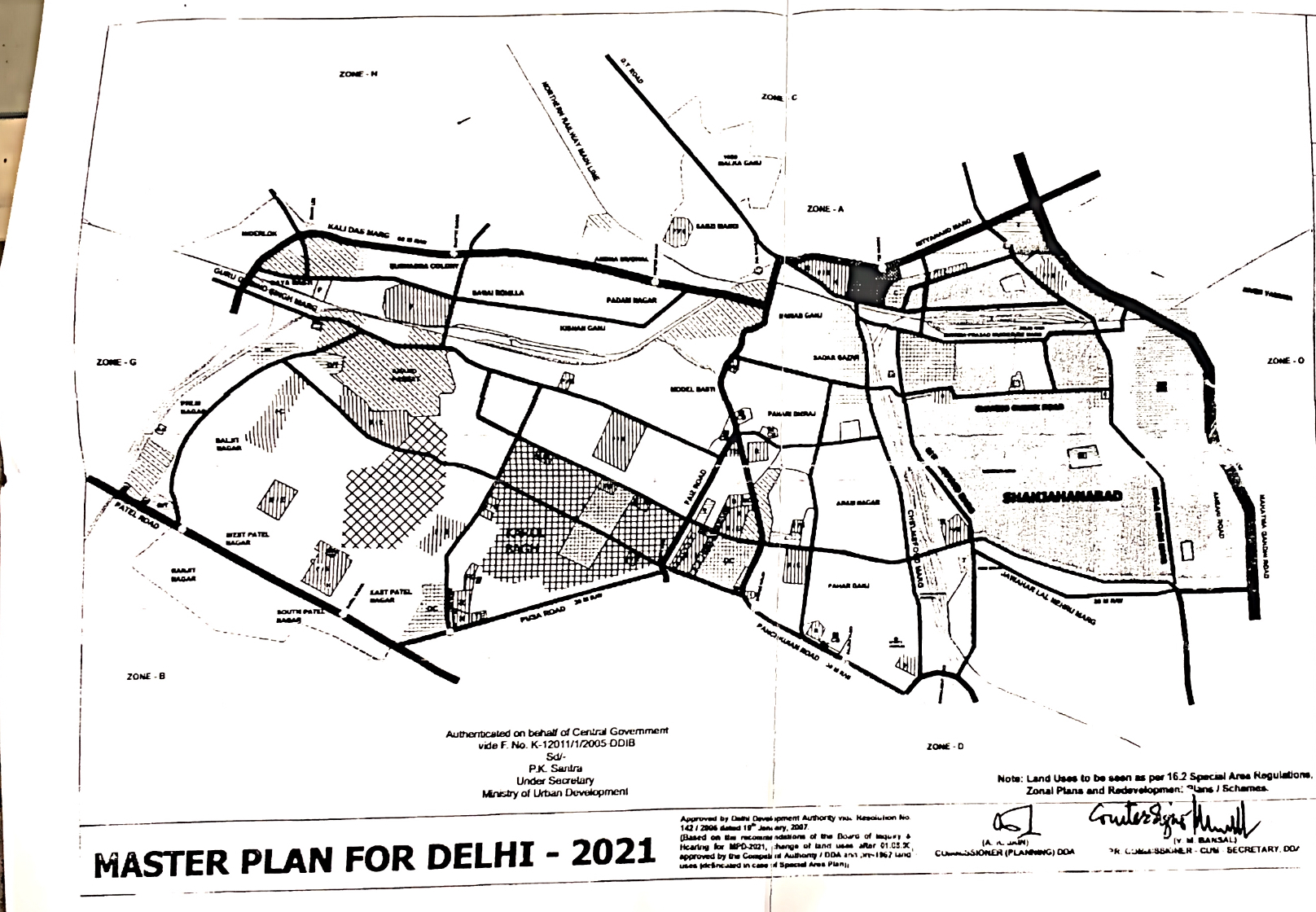 ANNEXURE-V Delhi Special Area Map
